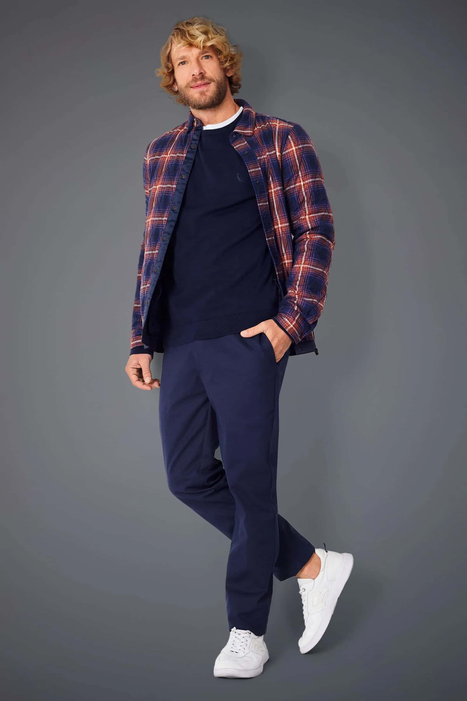 Reserva Tricot Básico Gola Careca
