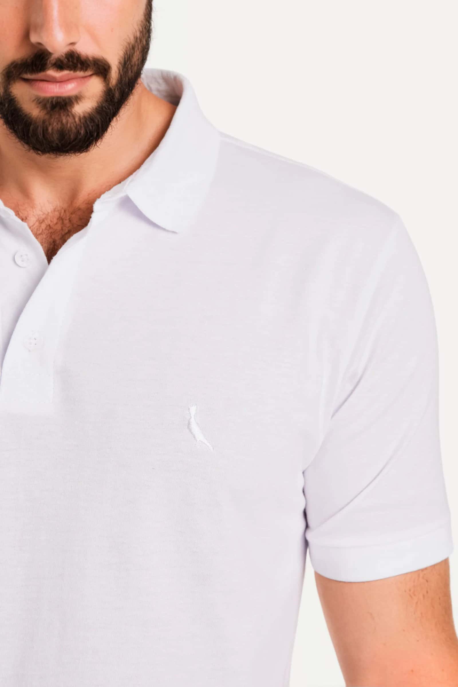 Reserva Polo Malha Pica-Pau Mono Enxuto