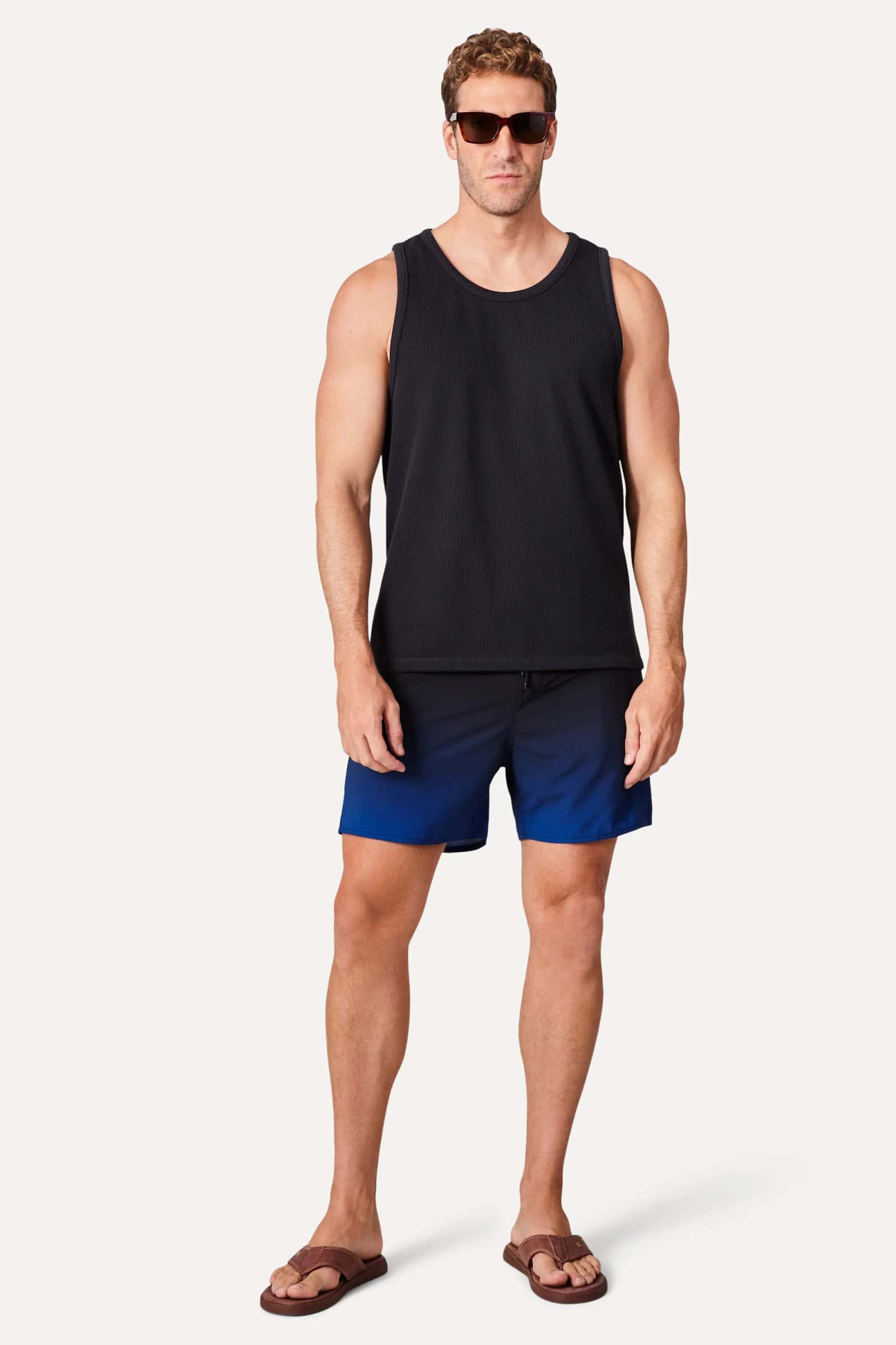 Reserva Short Praia Estampado Degrade Anoitecer