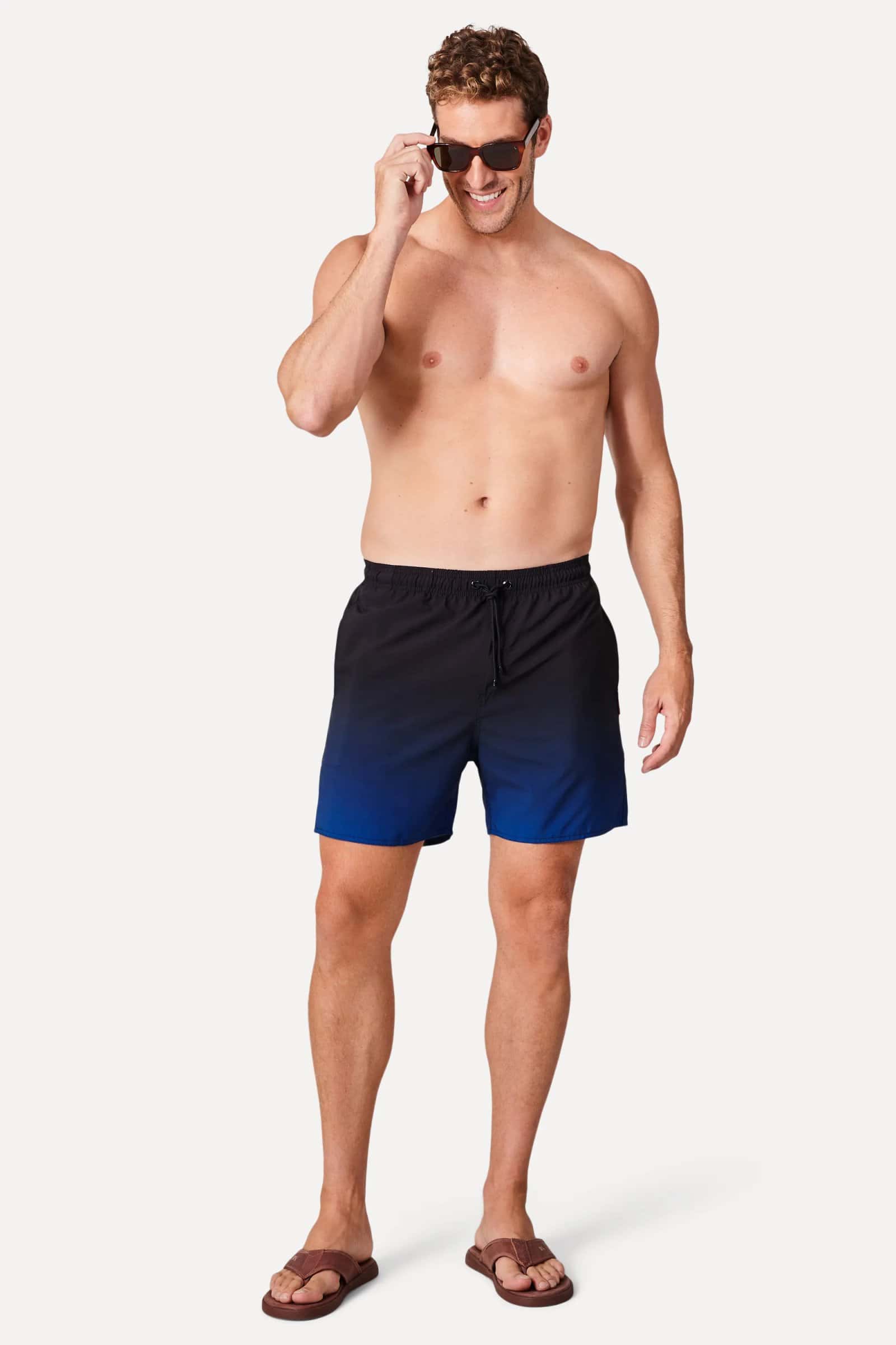 Reserva Short Praia Estampado Degrade Anoitecer