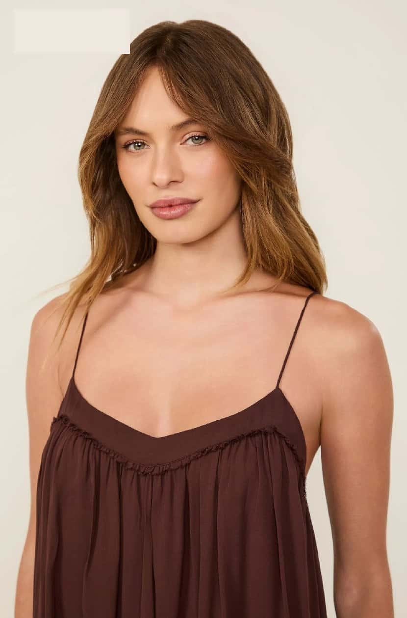 Animale Vestido Curto Camadas