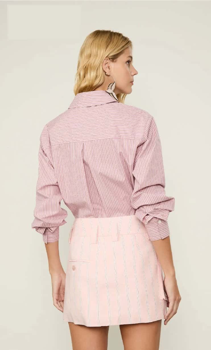 Animale Mini Saia Listra Rosa