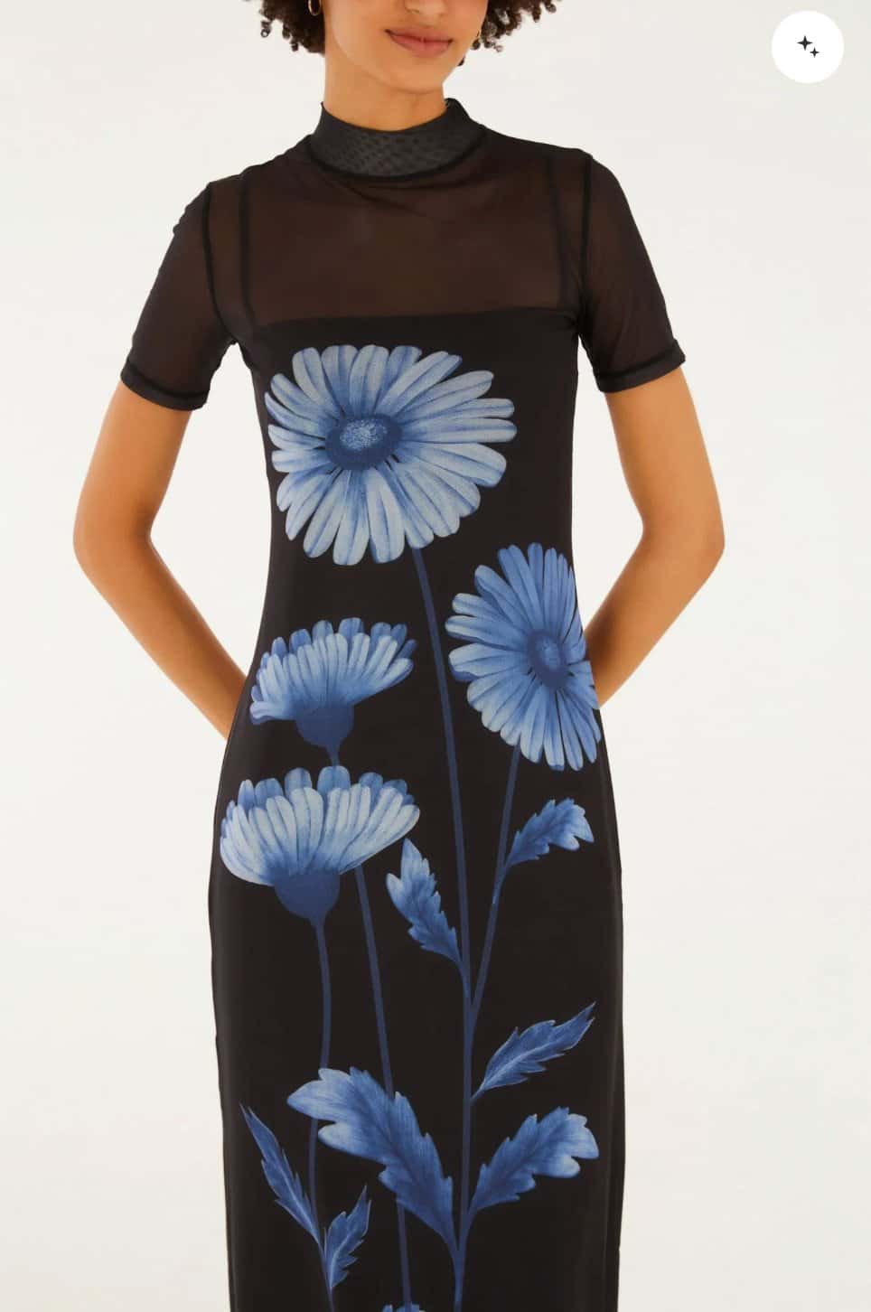 Farm Vestido Tule Ciana