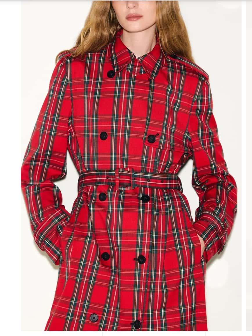 NV Trench Coat Longo Georgia