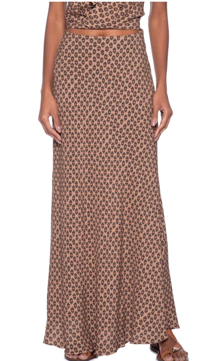 Animale Saia Enviesada Geo Flow Bronze
