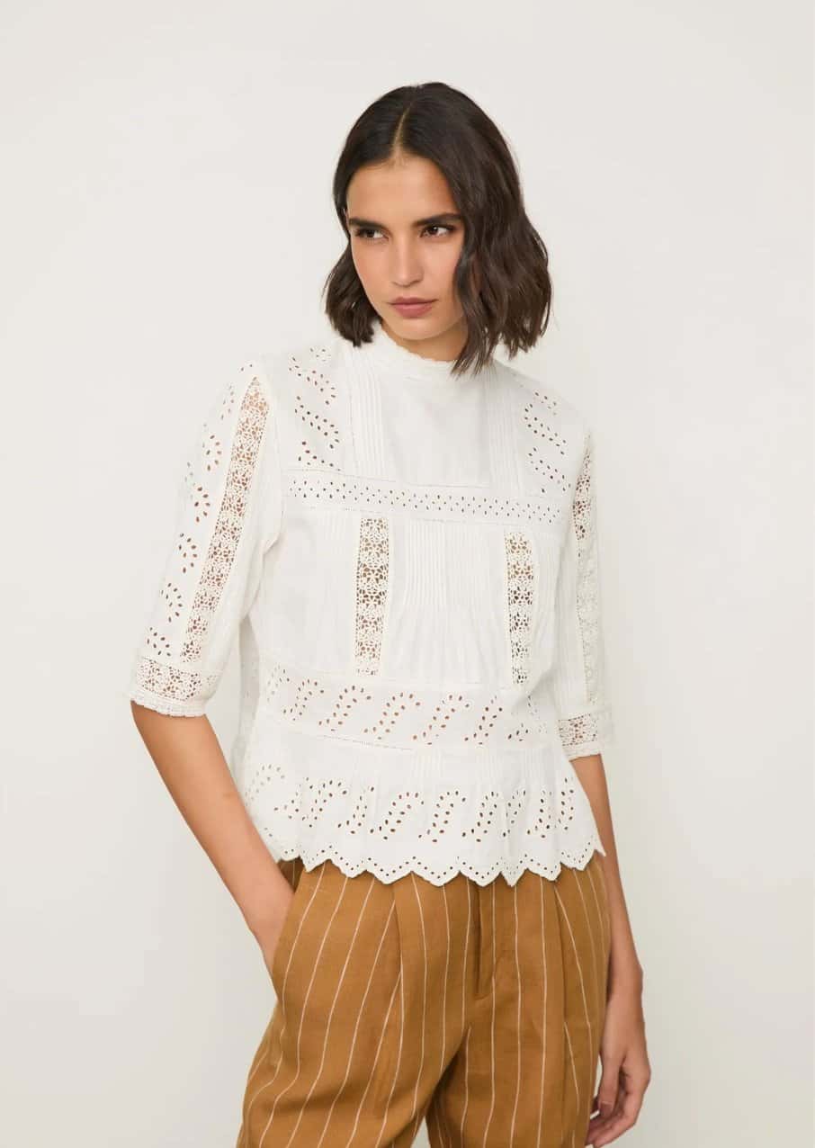 Animale Blusa Gola Alta Rendinhas