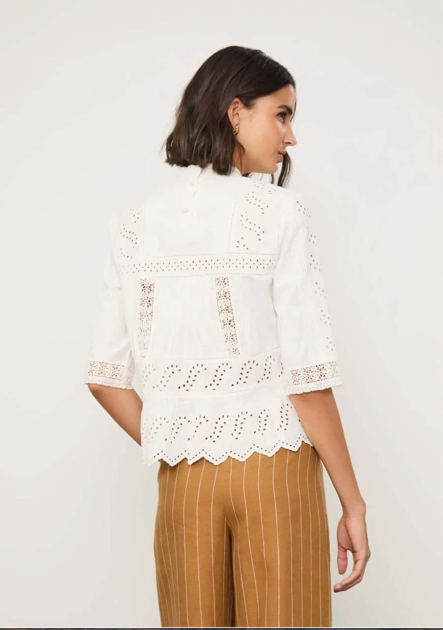 Animale Blusa Gola Alta Rendinhas