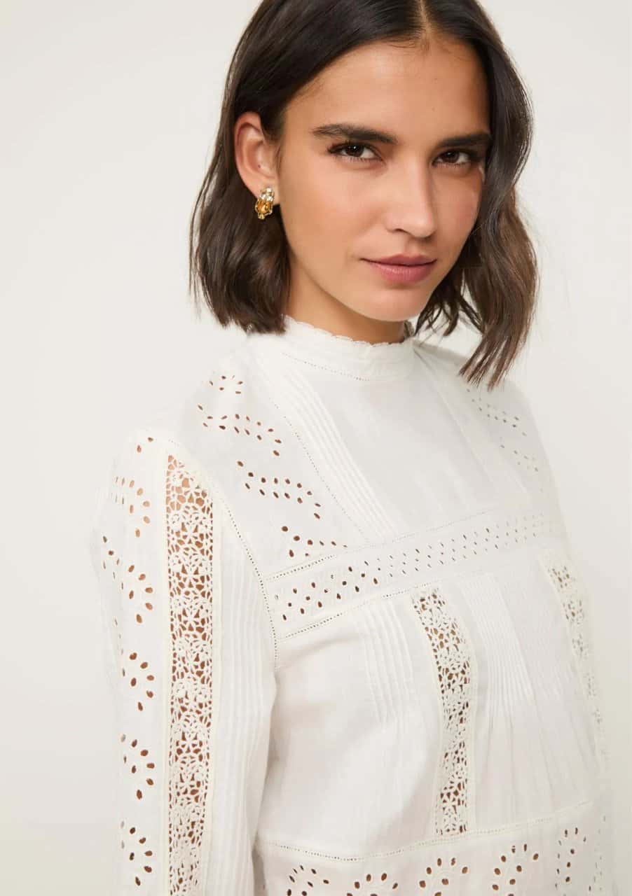 Animale Blusa Gola Alta Rendinhas