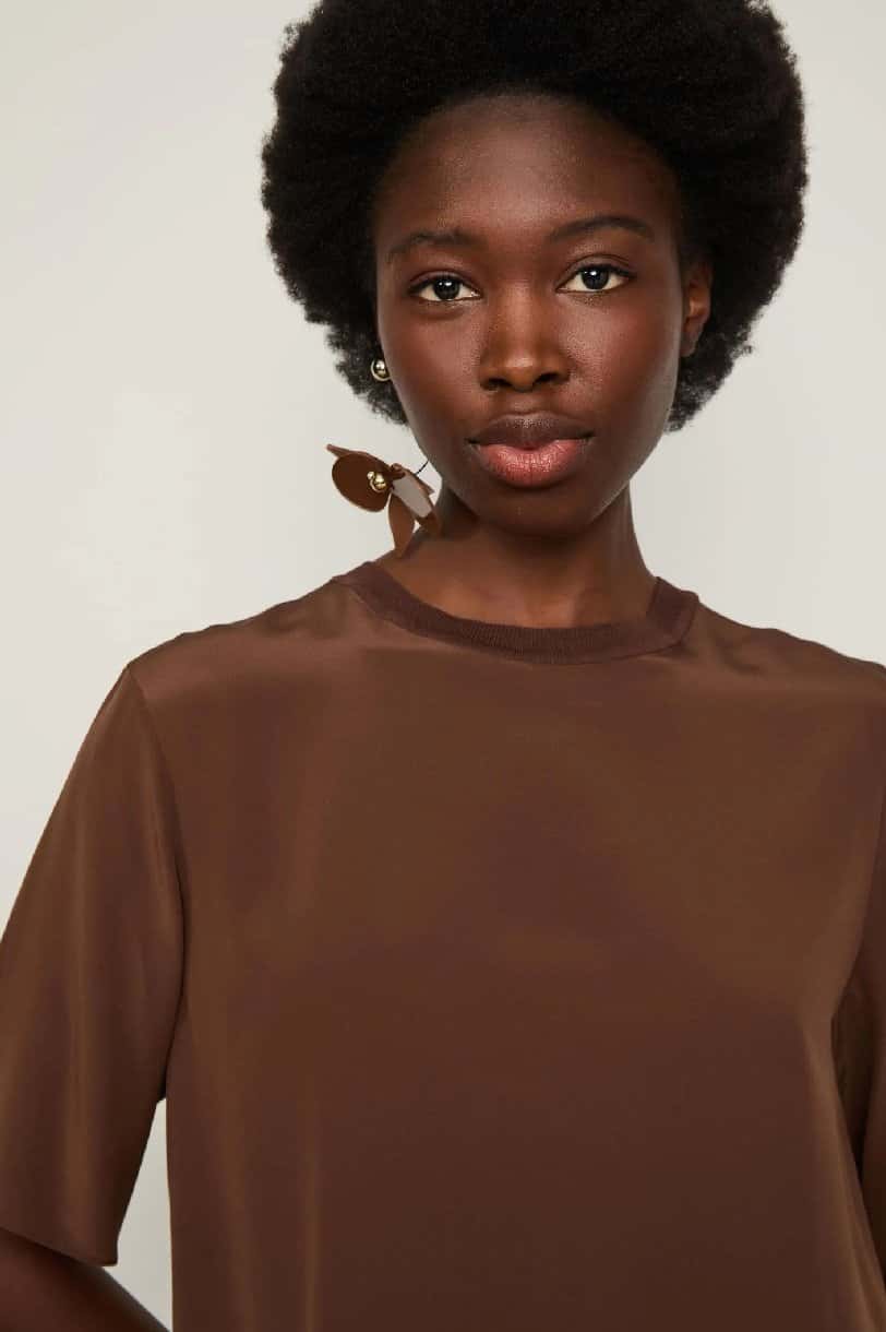 Animale T-Shirt Gola Rib