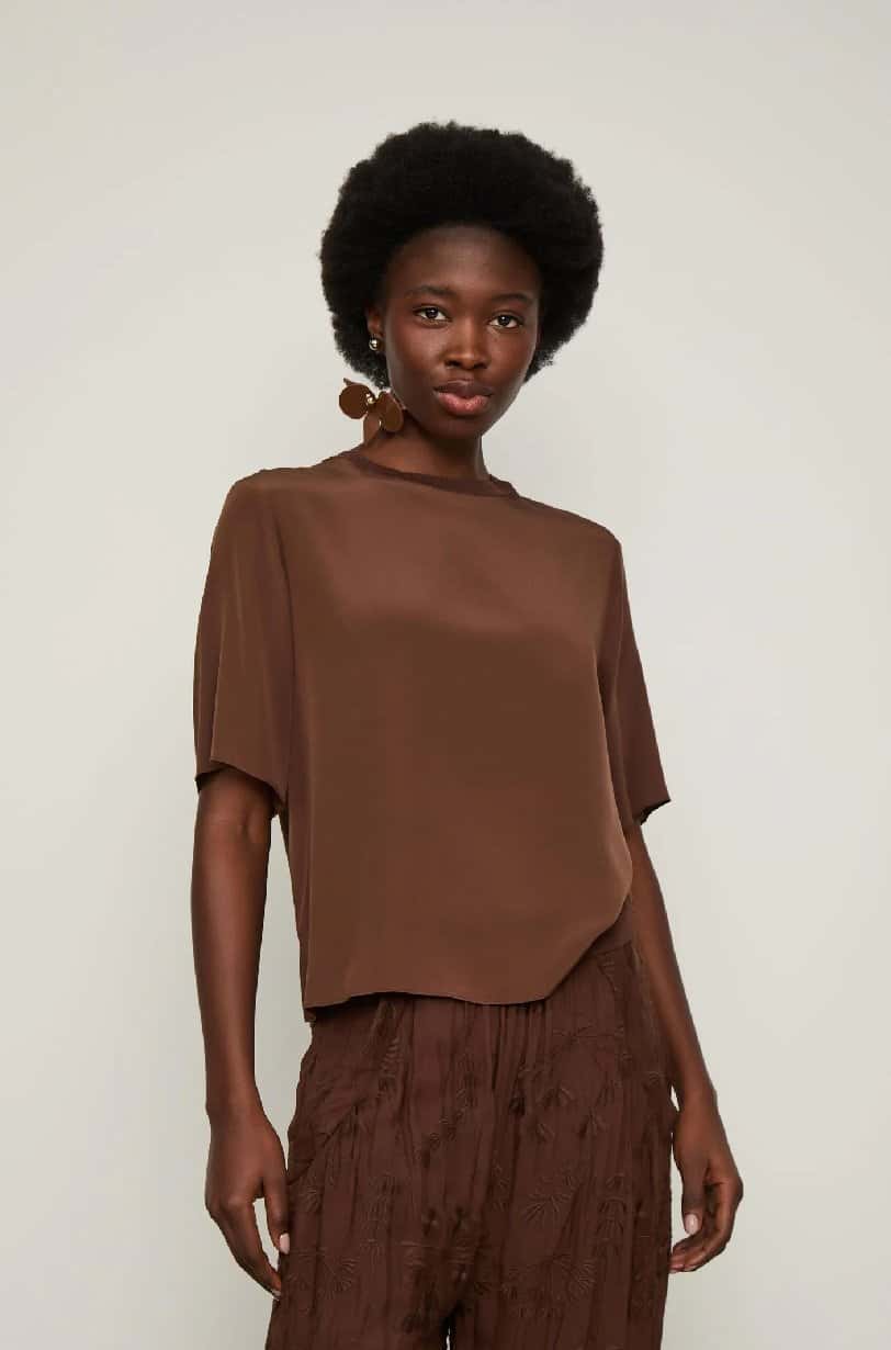 Animale T-Shirt Gola Rib