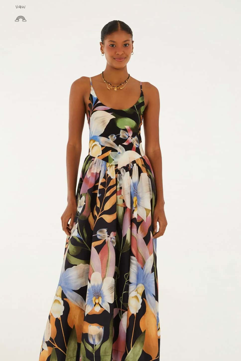 Farm Vestido Cropped Vento De Flor