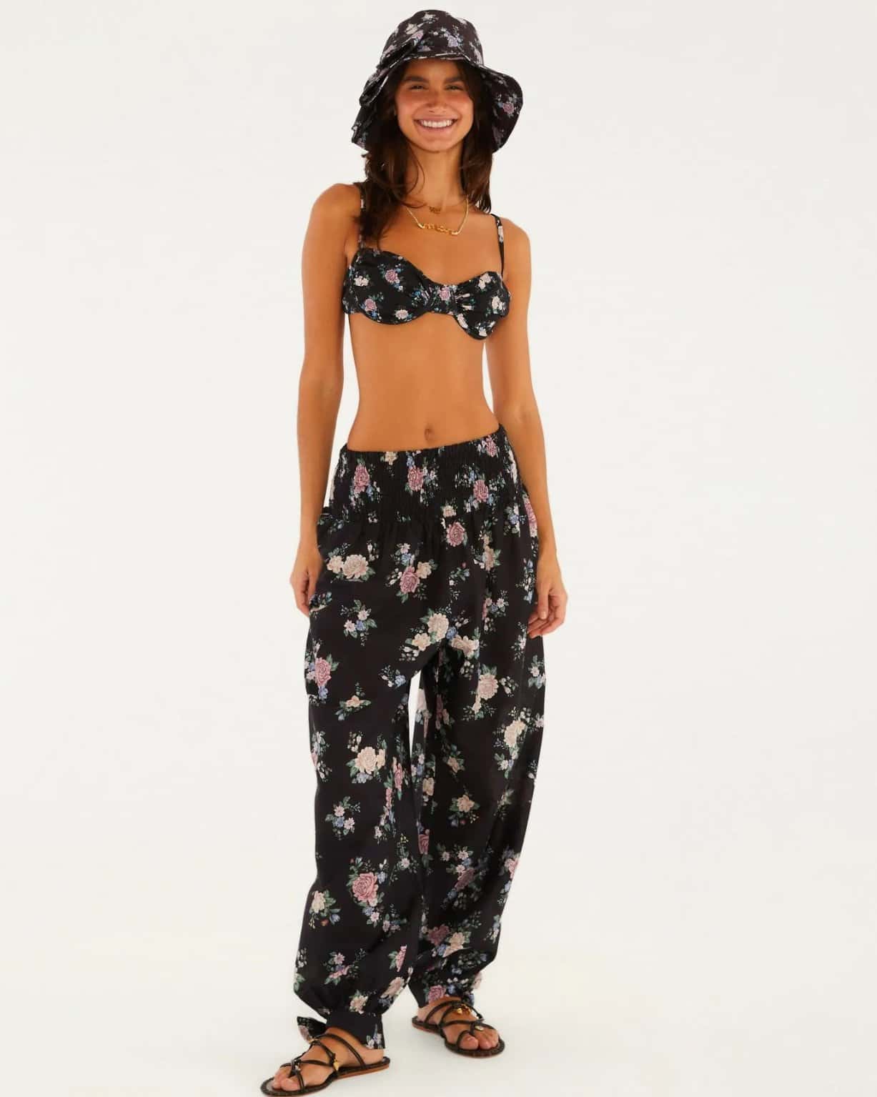 Farm Calça Floral Romance